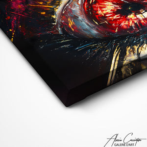 TABLEAU ART ABSTRAIT OEIL AlessioCacciatore