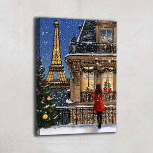 Tableau Paris Enneigé