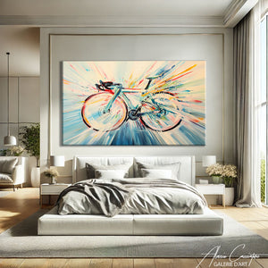 Tableau Abstrait Grand Format