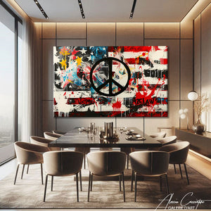 Tableau Street Art Moderne