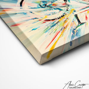 TABLEAU VELO ABSTRAIT AlessioCacciatore