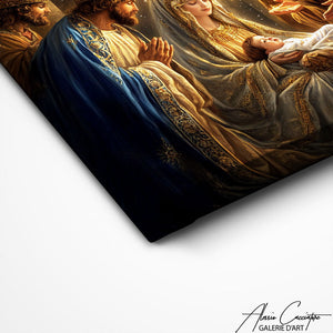 TABLEAU RELIGIEUX POUR BAPTÊME Alessio Cacciatore