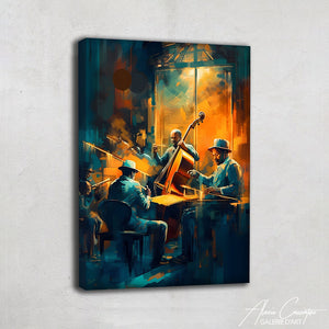 tableau décoration jazz