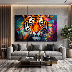 TABLEAU PEINTURE TIGRE