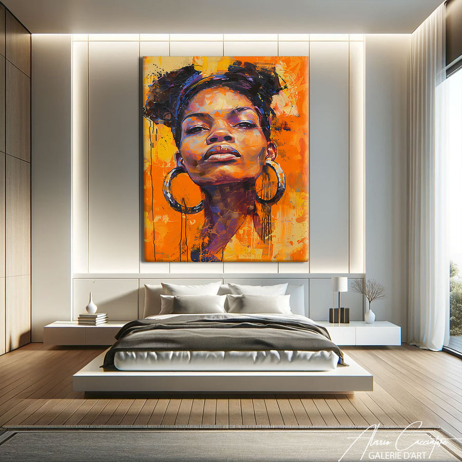 Tableau Contemporain Africain – mise en situation