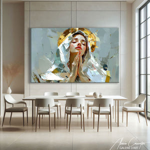 TABLEAU RELIGIEUX VIERGE MARIE