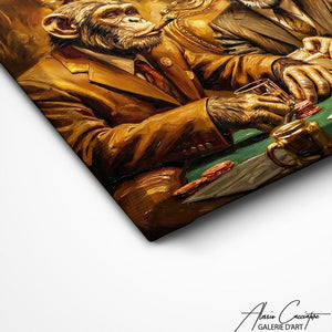 TABLEAU SINGE MAFIA Alessio Cacciatore