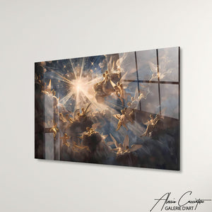 TABLEAU BAROQUE PEINTURE Alessio Cacciatore