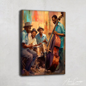 tableau jazz decoration