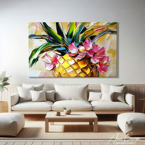 Tableau Abstrait Multicolore