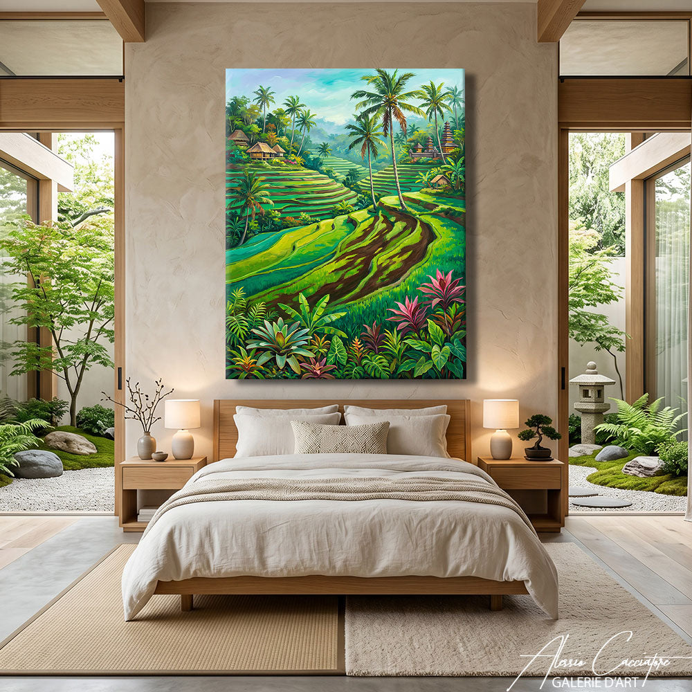 Tableau Peinture Bali