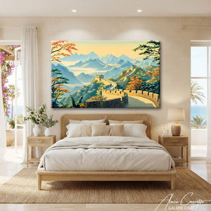 Toile Chinois Paysage