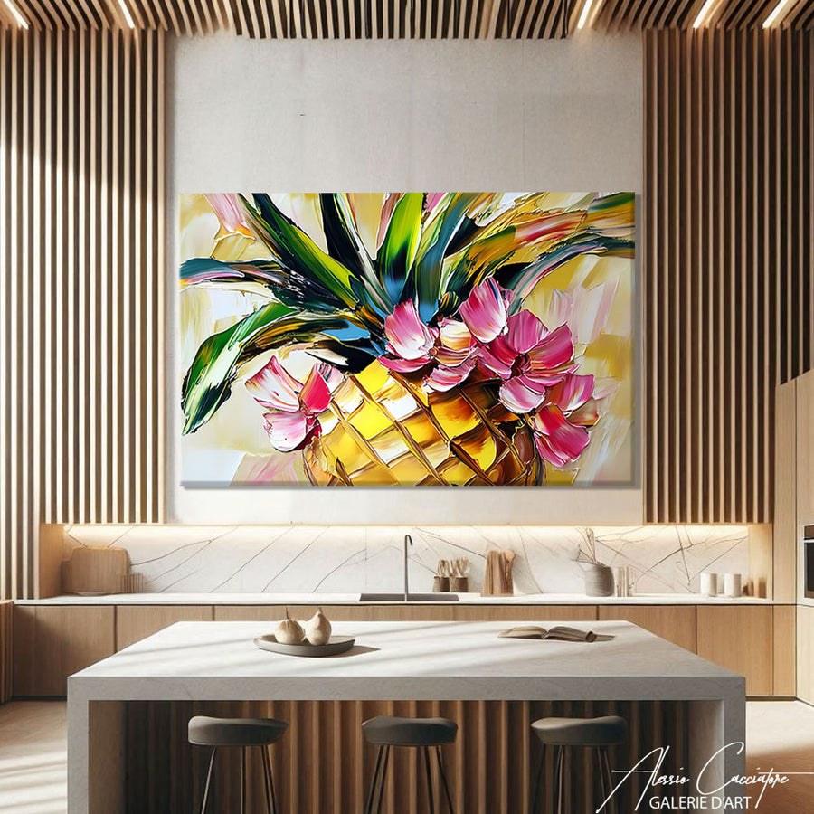 Tableau Ananas – mise en situation