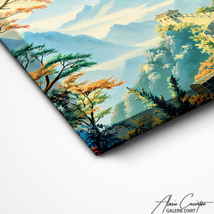 Art Mural Chinois Paysage