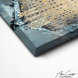 TABLEAU URBAIN HIVER AlessioCacciatore