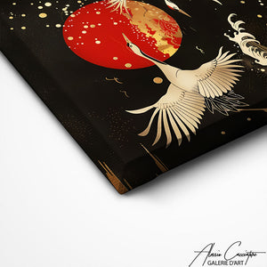 TABLEAU PAYSAGE JAPONAIS Alessio Cacciatore
