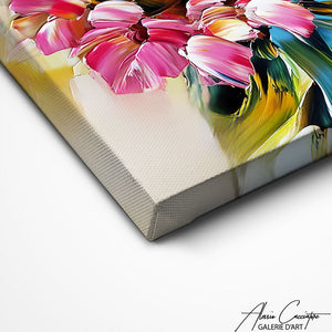 TABLEAU ANANAS ABSTRAIT Alessio Cacciatore