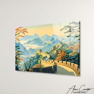Cadre Chinois Paysage