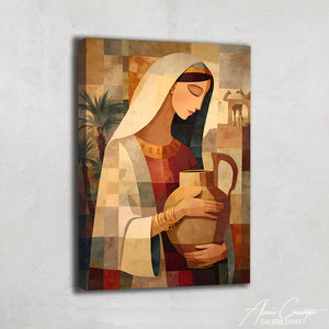 Tableau Femme Voilée