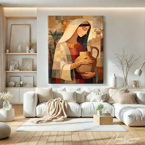 Tableau Femme Voilée