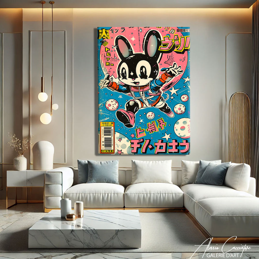 Tableau Peintre Japonais – mise en situation