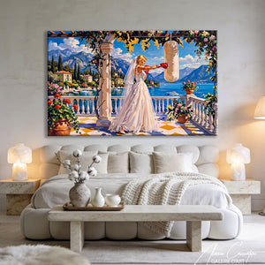 Toile Femme Mariage