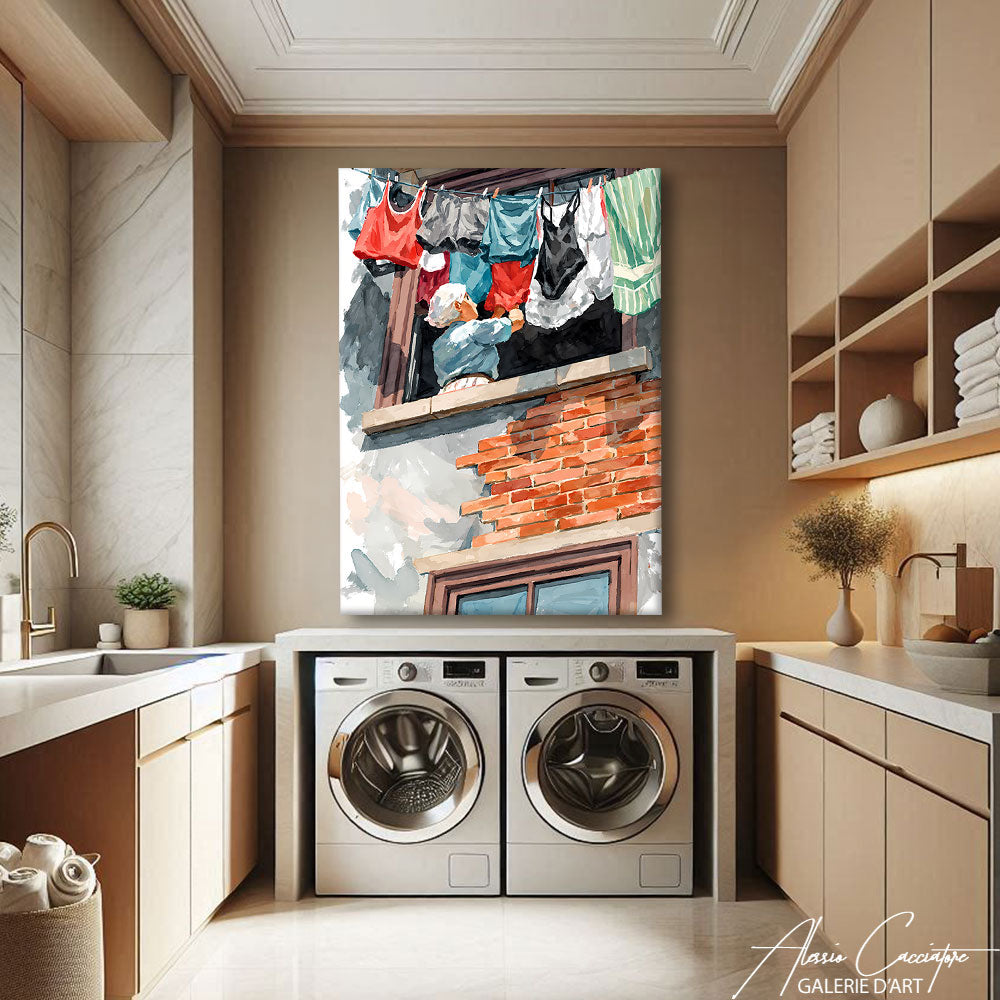 TABLEAU DÉCO POUR BUANDERIE