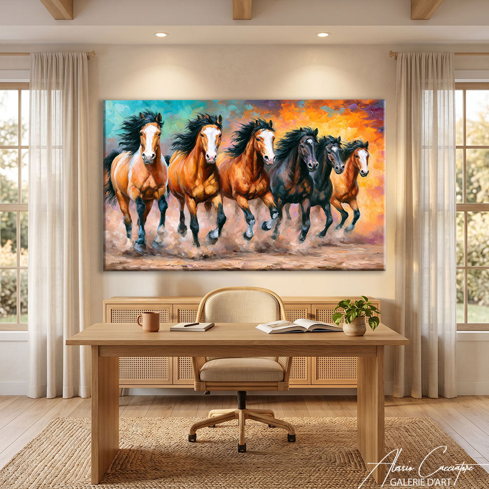 Tableau Sur Les Chevaux