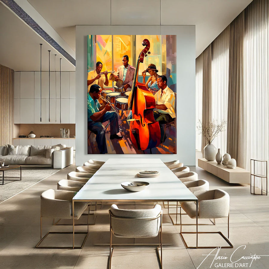 TABLEAU JAZZ MUSICIEN – mise en situation