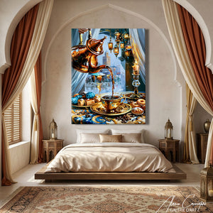 tableau oriental