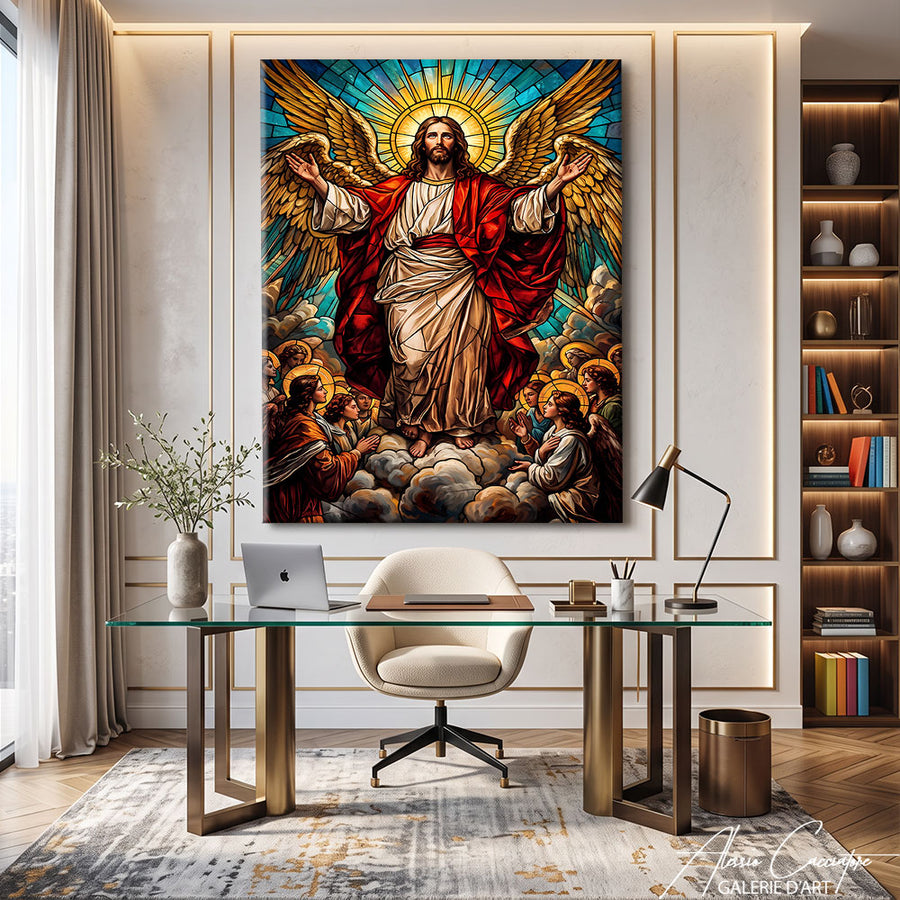 Affiche Peinture Religieuse – mise en situation