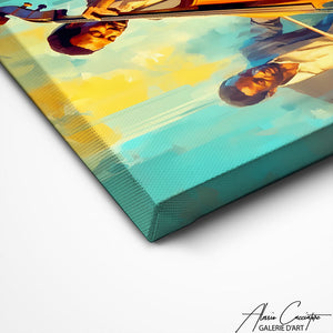 TABLEAU PEINTURE JAZZ Alessio Cacciatore