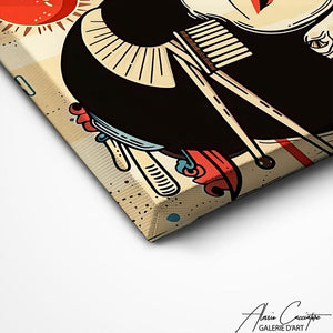 TABLEAU TRADITIONNEL JAPONAIS AlessioCacciatore