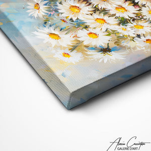 TABLEAU BOUQUET FLEURS CONTEMPORAIN Alessio Cacciatore