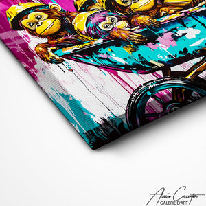 TABLEAU STREET ART ORIGINAL Alessio Cacciatore