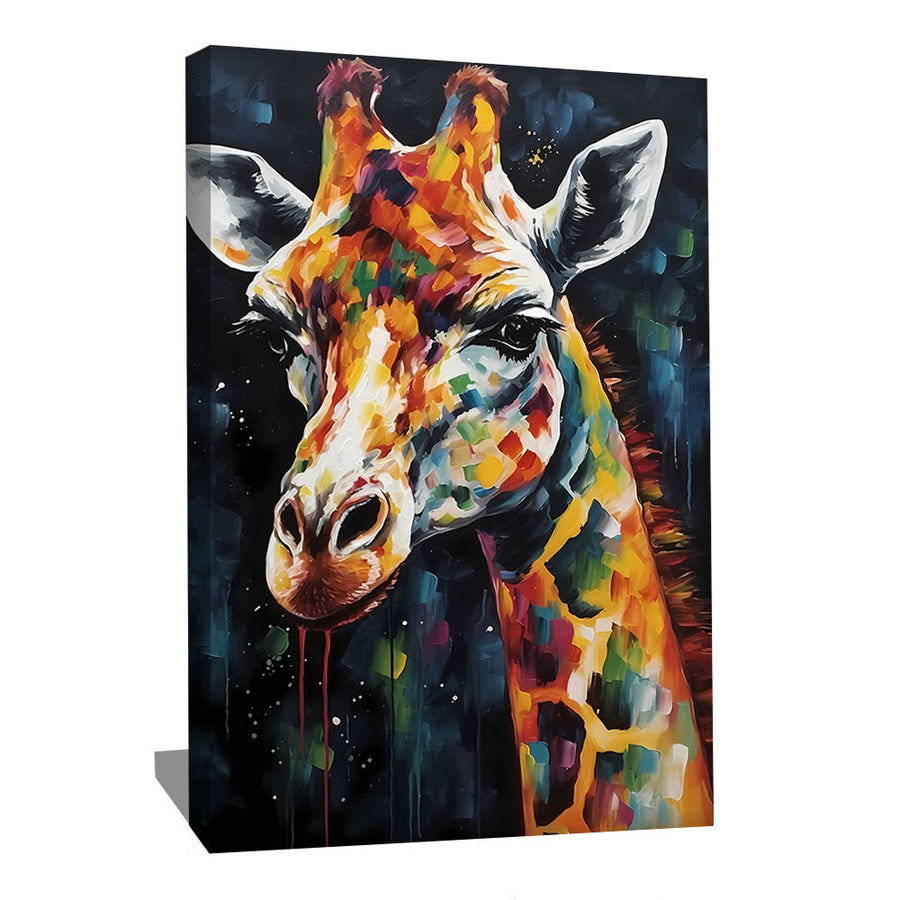 tableau girafe
