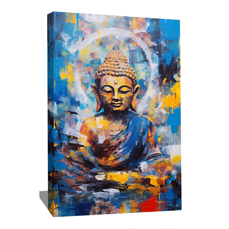 tableau bouddha