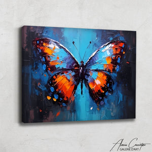 Tableau Papillon Bleu