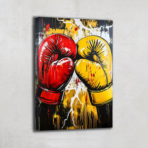 Tableau Gants de Boxe