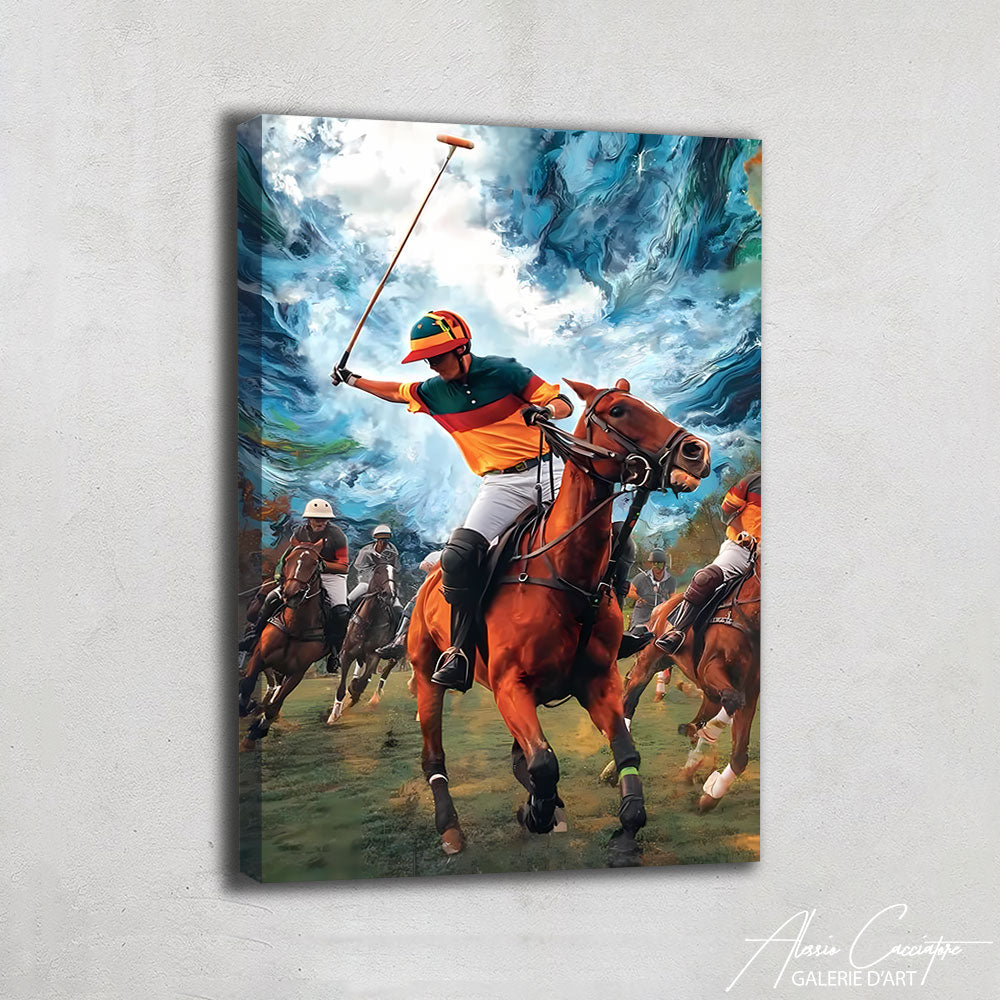 Tableau Joueur De Polo