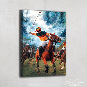 Tableau Joueur De Polo