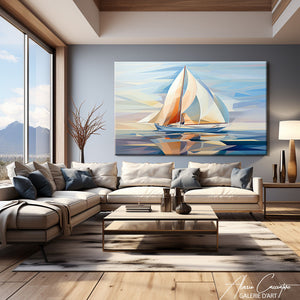 tableau moderne bateau