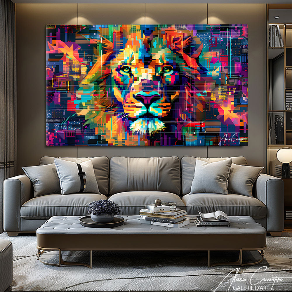 Tableau Coloré Animal