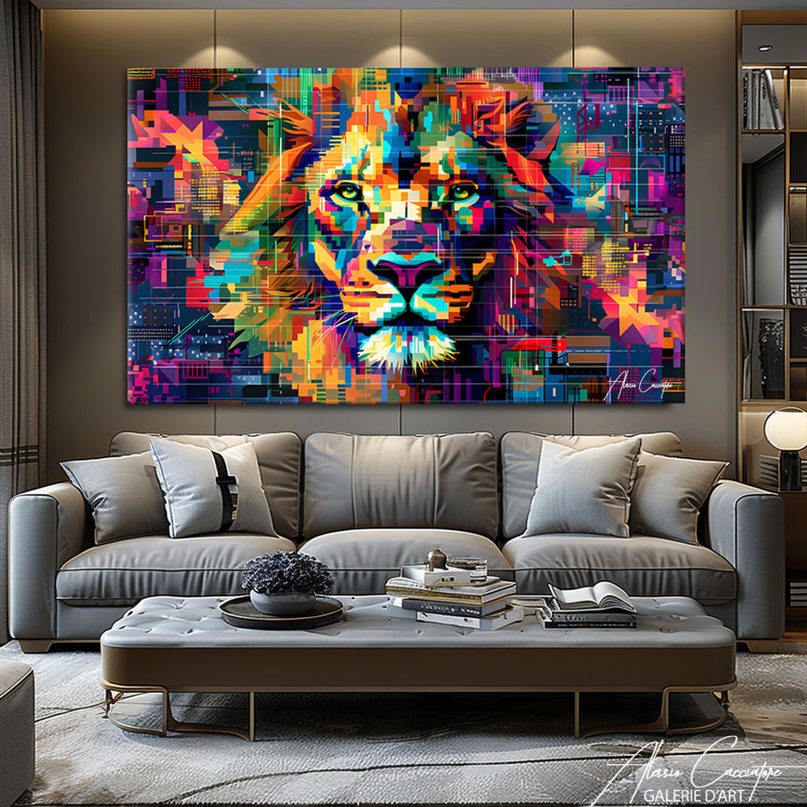 Tableau Coloré Animal – mise en situation