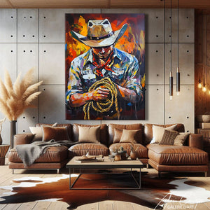 TABLEAU DE COWBOY