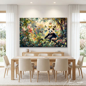 Affiche Panda Couleur