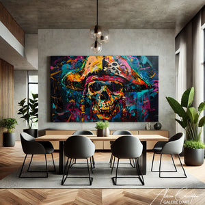 Toile Tête de Mort