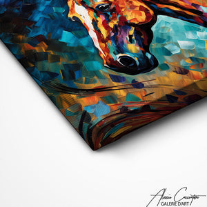 TABLEAU CHEVAL MODERNE Alessio Cacciatore