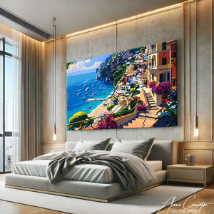 Tableau Bord de Mer Moderne