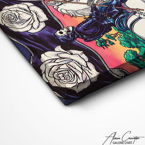 TABLEAU LA MORT TAROT Alessio Cacciatore